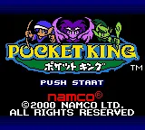 Pocket King (Japan) (SGB Enhanced) (GB Compatible) title screen