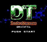 DT - Lords of Genomes (Japan) (SGB Enhanced) (GB Compatible) title screen