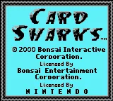 Card Sharks title screen