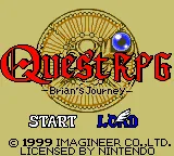 Quest - Brian's Journey (USA) (GB Compatible) title screen