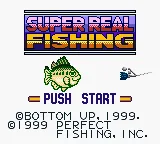 Super Real Fishing (Japan) (Rumble Version) title screen