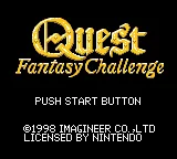 Holy Magic Century (Europe) (En,Fr,De) (SGB Enhanced) (GB Compatible) title screen