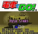 Densha de Go! title screen