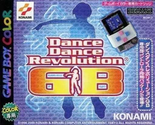 Backdrop artwork for Dance Dance Revolution GB