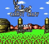 Bugs Bunny & Lola Bunny - Operation Carrot Patch (Europe) (En,Fr,De,Es,It,Nl) (GB Compatible) title screen