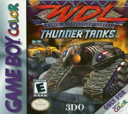 Backdrop artwork for WDL - World Destruction League - Thunder Tanks