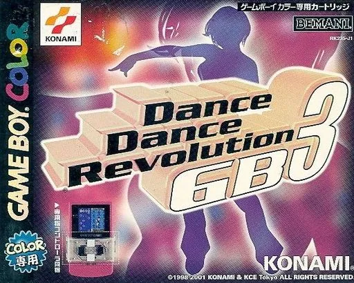Backdrop artwork for Dance Dance Revolution GB 3