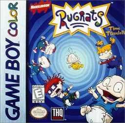 Backdrop artwork for Rugrats - Time Travelers (USA, Europe) (GB Compatible)
