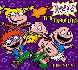 Rugrats - Time Travelers (USA, Europe) (GB Compatible) title screen