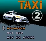 Taxi 2 title screen