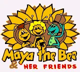Maya the Bee & Her Friends (Europe) (En,Fr,De) (GB Compatible) title screen
