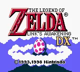 Legend of Zelda, The - Link's Awakening DX (USA, Europe) (Rev 2) (SGB Enhanced) (GB Compatible) title screen