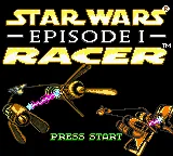 Star Wars Episode I - Racer (USA, Europe) (Rumble Version) title screen