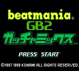Beatmania GB 2 - Gotcha Mix (Japan) (SGB Enhanced) (GB Compatible) title screen