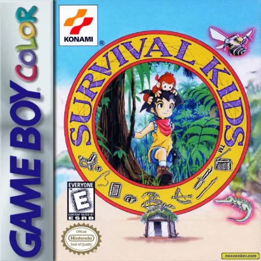 Stranded Kids (Europe) (En,Fr,De) (SGB Enhanced) (GB Compatible) cover art for Nintendo Game Boy Color