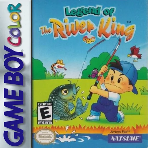 Legend of the River King GB (Europe) (SGB Enhanced) (GB Compatible) cover art for Nintendo Game Boy Color