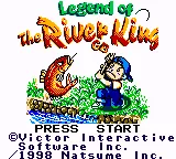 Legend of the River King GB (Europe) (SGB Enhanced) (GB Compatible) title screen