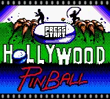 Hollywood Pinball (Europe) (En,Fr,De,It) (GB Compatible) title screen