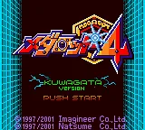 Medarot 4 - Kuwagata Version title screen