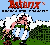 Asterix - Sur la Trace D'Idefix title screen