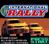 Cross Country Racing (Europe) (En,Fr,De) (SGB Enhanced) (GB Compatible) title screen