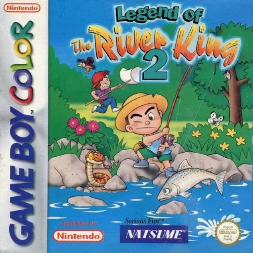 Legend of the River King 2 (Europe) (SGB Enhanced) (GB Compatible) cover art for Nintendo Game Boy Color
