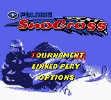 SnowCross title screen