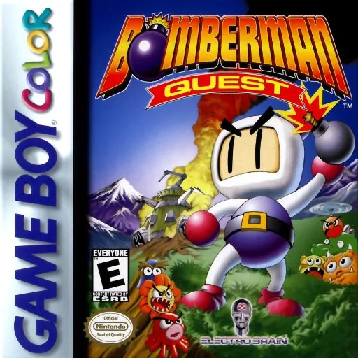 Bomberman Quest (Europe) (En,Fr,De) (SGB Enhanced) (GB Compatible) cover art for Nintendo Game Boy Color