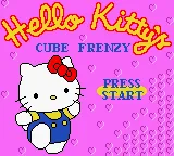 Hello Kitty's Cube Frenzy (USA) (GB Compatible) title screen