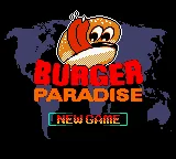 Burger Paradise International title screen