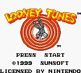 Looney Tunes (Europe) (GB Compatible) title screen