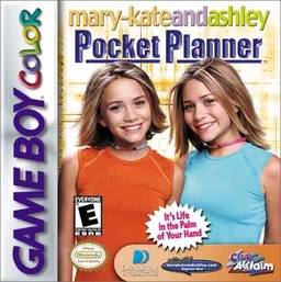 Mary-Kate and Ashley - Pocket Planner (USA, Europe) (GB Compatible) cover art for Nintendo Game Boy Color