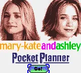 Mary-Kate and Ashley - Pocket Planner (USA, Europe) (GB Compatible) title screen
