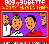 Bob et Bobette - Les Dompteurs du Temps title screen