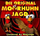 Original Moorhuhn Jagd, Die title screen