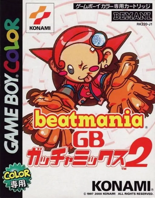 Backdrop artwork for Beatmania GB - Gotcha Mix 2