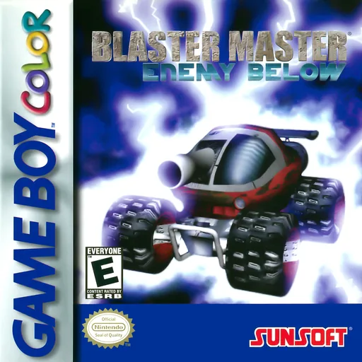 Blaster Master - Enemy Below (USA, Europe) (SGB Enhanced) (GB Compatible) cover art for Nintendo Game Boy Color