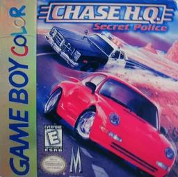 Chase H.Q. - Secret Police (Europe) (SGB Enhanced) (GB Compatible) cover art for Nintendo Game Boy Color