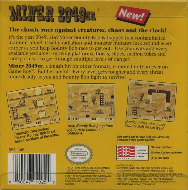 Miner 2049er box back