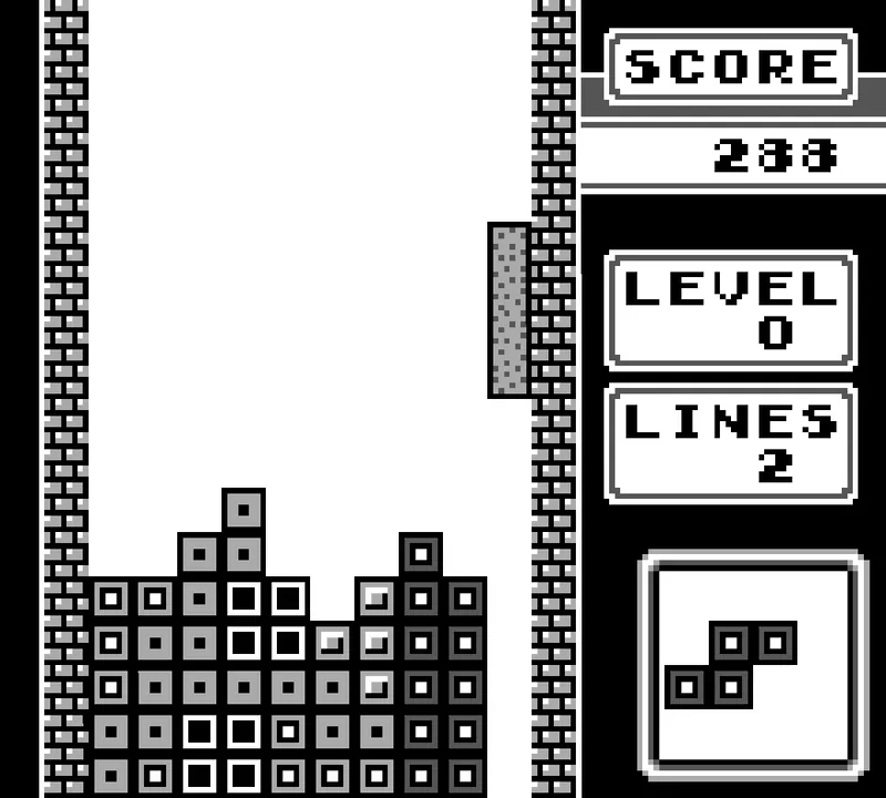Tetris screenshot