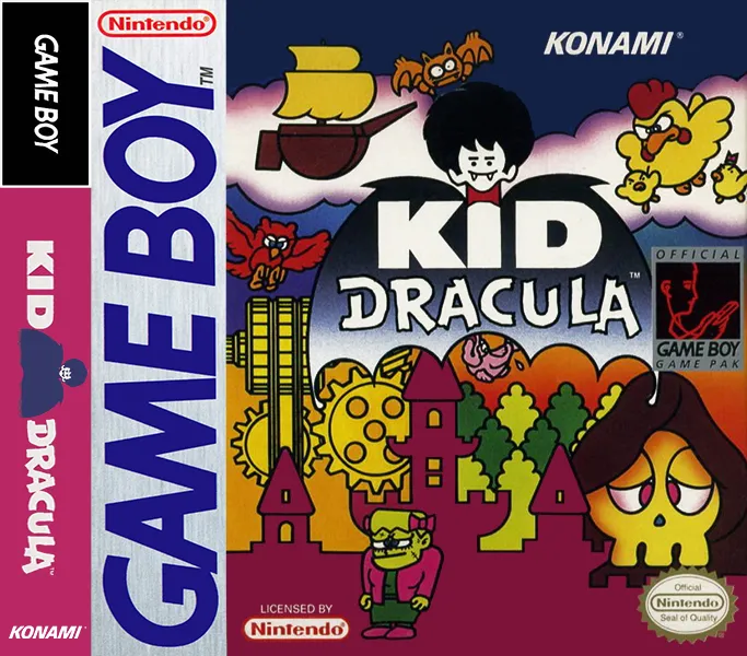 Kid Dracula box art