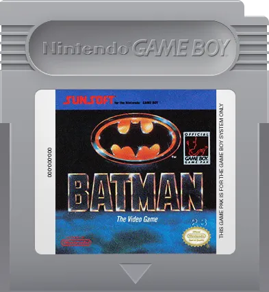 Batman: The Video Game cart