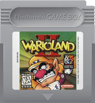 Wario Land II cart