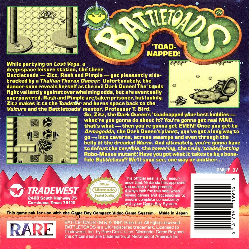Battletoads box back