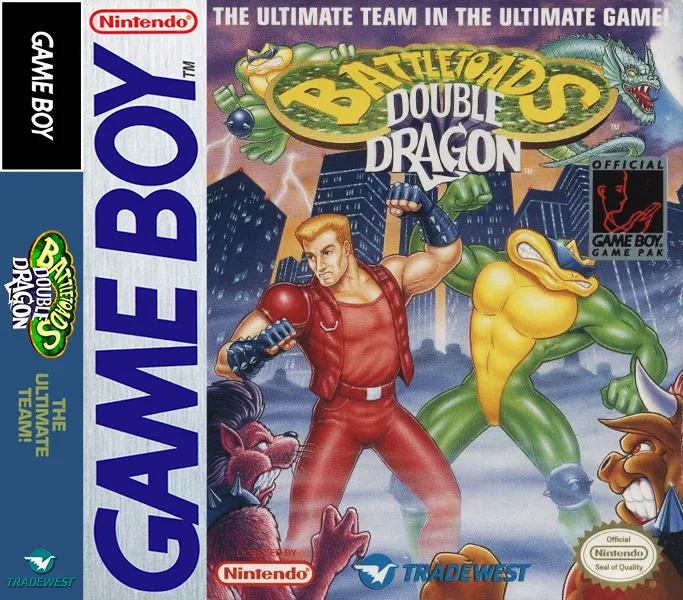 Battletoads / Double Dragon box art