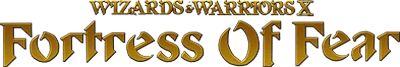Wizards & Warriors X: Fortress of Fear logo