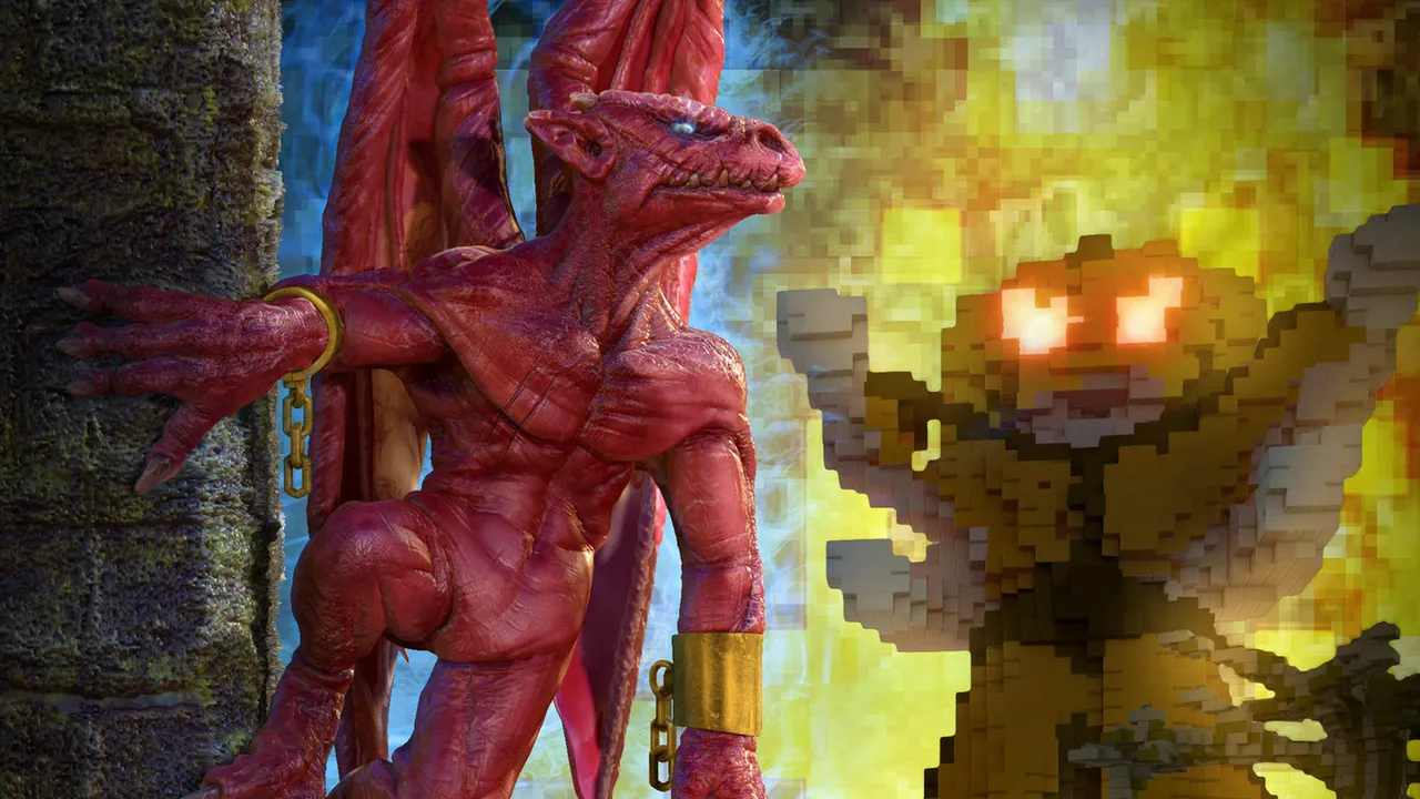 Backdrop artwork for Gargoyle's Quest