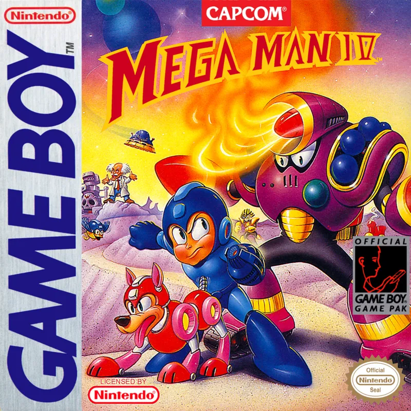 Mega Man IV box art