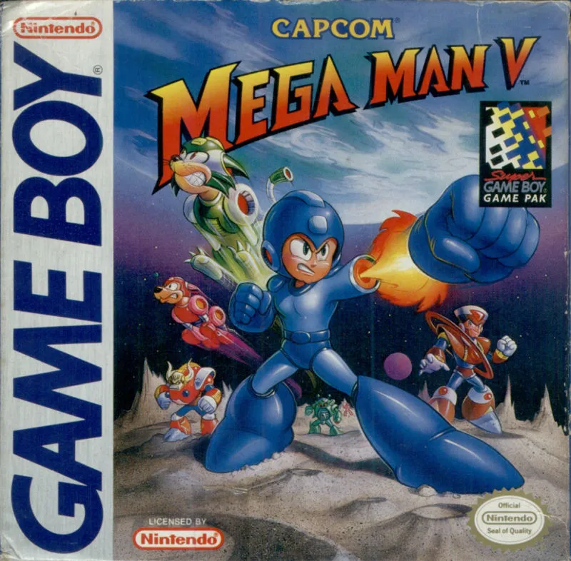 Mega Man V box art
