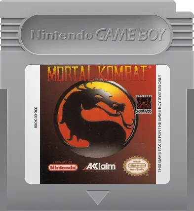 Mortal Kombat cart